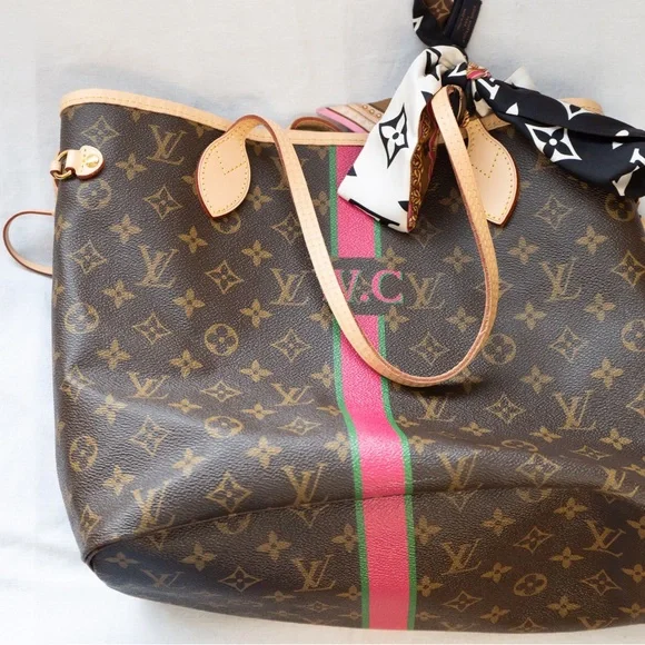 Pink and green louis vuitton hotsell